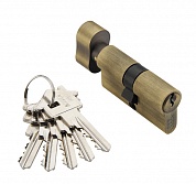 Картинка Ключевой цилиндр АДДЕН БАУ ADDEN BAU CYL 5-60 KNOB BRONZE бронза